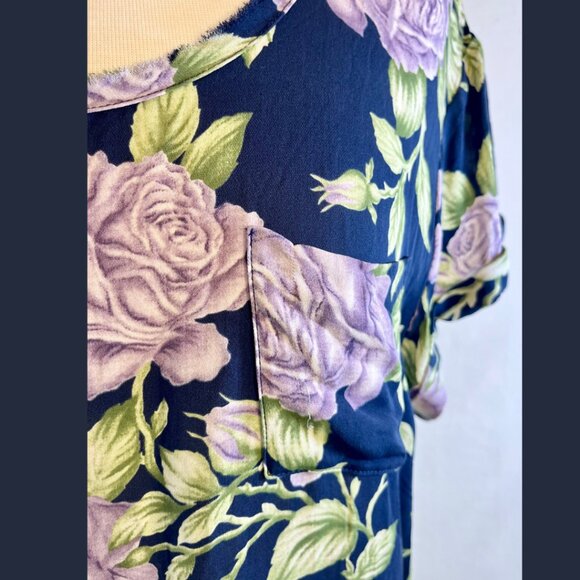 Rag & Bone Floral 100% Silk Blouse - Size M - Picture 9 of 13